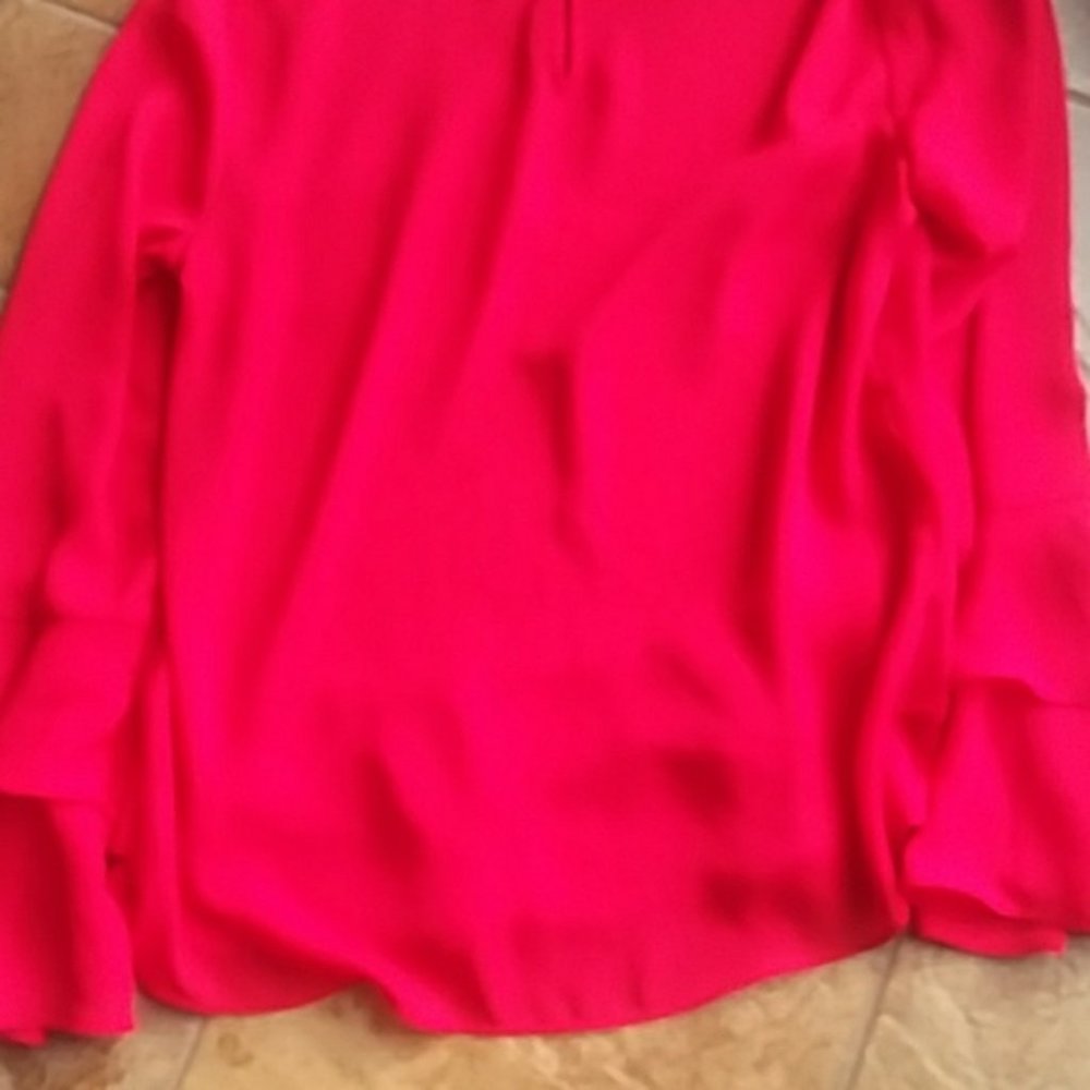 a.n.a. red blouse, NWOT - Picture 7 of 7